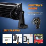 Nilight 52-Inch LED Light Bar with Wiring Kit