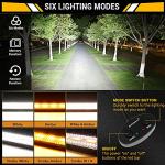 Auxbeam 12 Inch LED Light Bar with Wiring Kit