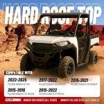 KUAFU Hard Roof for Polaris Ranger Midsize