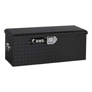 UWS 32-Inch Black Aluminum ATV Storage Box