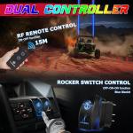 RGBW LED Whip Light with Remote Control for ATVs