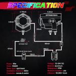 RGBW LED Whip Light with Remote Control for ATVs