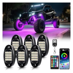 RGBW LED Rock Lights for ATV, UTV, Offroad