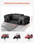 VEVOR 50L ATV Rear Storage Bag with Cushion