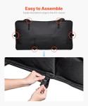 VEVOR 50L ATV Rear Storage Bag with Cushion