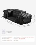 VEVOR 50L ATV Rear Storage Bag with Cushion