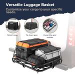Heavy Duty Bumper Mounted Cargo Rack Carrier