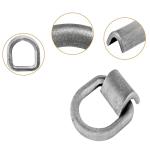 2 Heavy Duty Weld-On D-Rings for ATV Tiedowns