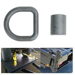 Aikosin 5/8" Heavy Duty Weld-On D Rings (12 Pack)