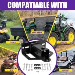 HOWBOW Universal Zero Turn Mower Hitch 2" Receiver