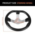 270mm Go Kart/ATV Steering Wheel with Rack Kit