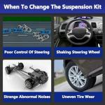 HAWK BROTHER Rear Sway Bar Links Kit - 2 PCS