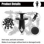 20 Pack ATV Fender Fastener Push Clips