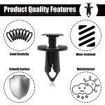20 Pack ATV Fender Fastener Push Clips