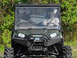 SuperATV Heavy Duty Clear Windshield for Polaris Ranger