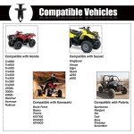 20 Pack ATV Fender Fastener Push Clips
