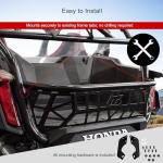 Tusk Black Cargo Bed Extender for Honda Talon