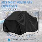 Heavy Duty Waterproof ATV Cover for Youth Quads