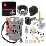 Carburetor and Fuel Valve Kit for Kawasaki Prairie