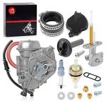 Carburetor and Fuel Valve Kit for Kawasaki Prairie