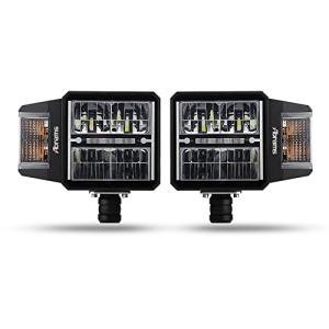 LED Heated Headlight Kit for ATV Snow Plows