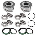 Front Wheel Hub Clutch Strut Bearing Seal Kit for Polaris Sportsman 335 400 500 Big Boss 400 500 Xplorer 250 300 400 500 Ranger 500 Scrambler 400 500 Magnum Xpedition Worker 335 500 Diesel 455