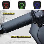 USB Heated Grips for Harley & ATV, Waterproof