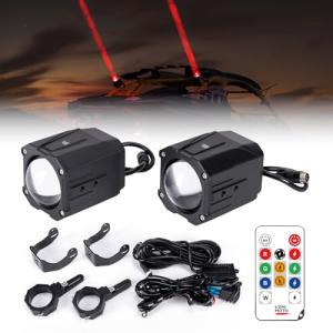 KEMIMOTO LED Whip Lights for Polaris & Can-Am