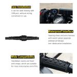 USB Heated Grips for Harley & ATV, Waterproof