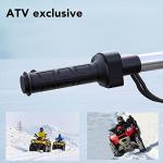 Heated Rubber Hand Grips for ATVs - 12V