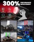 LED Whip Lights Kit for UTVs and ATVs