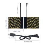 Heated ATV Handlebar Grips with USB, 2025 Model