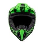 Typhoon ATV Motorcycle Helmet with Goggles & Gloves