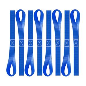 8-Pack Heavy Duty Tie Down Straps for ATV