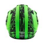 Typhoon ATV Motorcycle Helmet with Goggles & Gloves