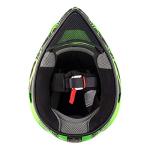 Typhoon ATV Motorcycle Helmet with Goggles & Gloves