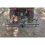 Heavy-Duty ATV Hitch Cargo Carrier Rack