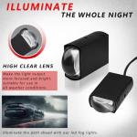 AUOKAY LED Motorcycle Driving Lights - Pack of 2