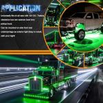 20Pcs Green LED Marker Lights for ATV and Trailers