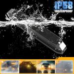 LED Trailer Marker Lights - Amber Green 10-Piece Set