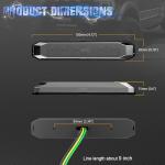 LED Trailer Marker Lights - Amber Green 10-Piece Set