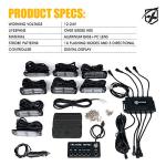 Xprite 24 LED Amber/White Strobe Light Kit