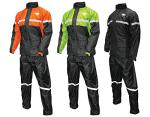Nelson-Rigg Stormrider Motorcycle Rain Suit - Orange/Black