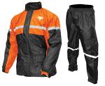 Nelson-Rigg Stormrider Motorcycle Rain Suit - Orange/Black