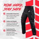 Water Resistant Motorcycle Pants for Men and Women