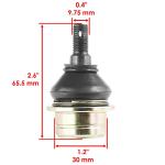 Caltric Upper Ball Joints for Kawasaki KFX 400