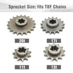 Transmission Gear Reduction Box Clutch for 2-Stroke ATVs
