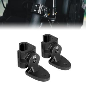 KEMIMOTO 2-Pack UTV Flag Pole Light Mounts