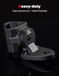 KEMIMOTO 2-Pack UTV Flag Pole Light Mounts
