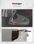KEMIMOTO 2-Pack UTV Flag Pole Light Mounts